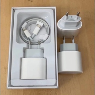 (Kit) Carregador para iPhone 20W Turbo Fonte+Cabo Lightning Tipo C - Enivo Imediato em Oferta na Shopee