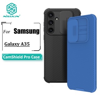 Capa Para Telefone Nillkin CamShield Pro Samsung Galaxy A35 Câmera Proteção Deslizante PC Dura À Prova De Choque em Oferta na Shopee