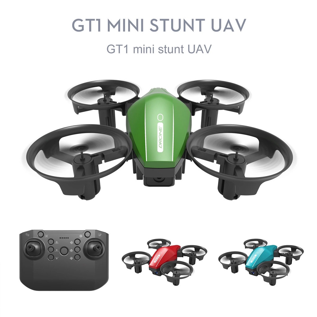 Mini 360 Graus Rotating Drone Rotary Kids Toy 2.4g Controle Remoto Quadcopter Flat Presente de Natal Para Meninos