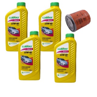 KIT TROCA DE ÓLEO 15W40 SEMISSINTETICO LUBRAX TECNO Fiasa