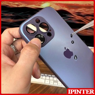 Capa De Alta Qualidade Nano AG Vidro Fosco À Prova De Choque Para iPhone 15 14 13 12 11 Pro Max Borda De Silicone Macia