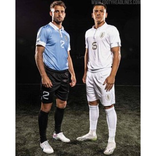 2024 2025 Uruguay home and away jerseys commemorating the 1924 Olympic champion jersey
