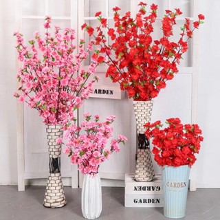 Ramo De Cerejeira Sakurinha 65cm Galho decorativo Pessegueiro Decoração para Sala complementos de arranjos em Oferta na Shopee
