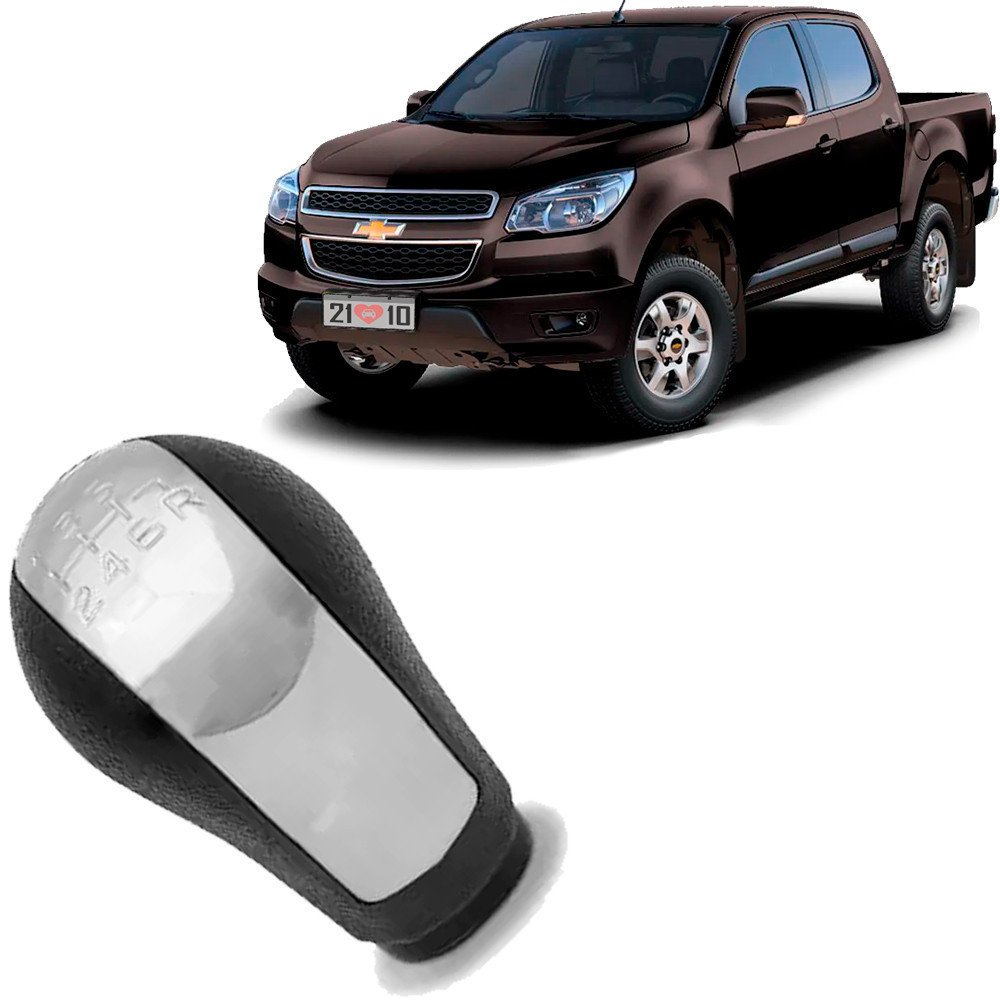 Bola de Câmbio S10 12 13 14 a 18 Preta 6m com Tampa Cromada