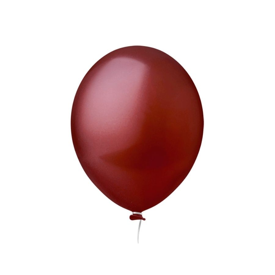 Balão de Festa Liso - Marsala - Happy Day - Rizzo
