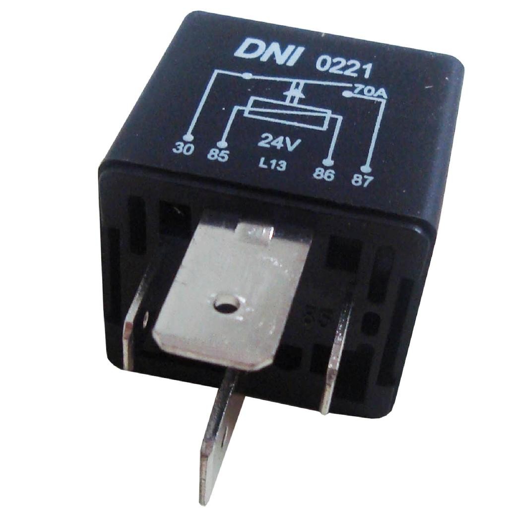 RELE AUXILIAR 24V 70A VW UNIVERSAL VW MBB RENAULT - Spare Parts and Accessories for Vehicles