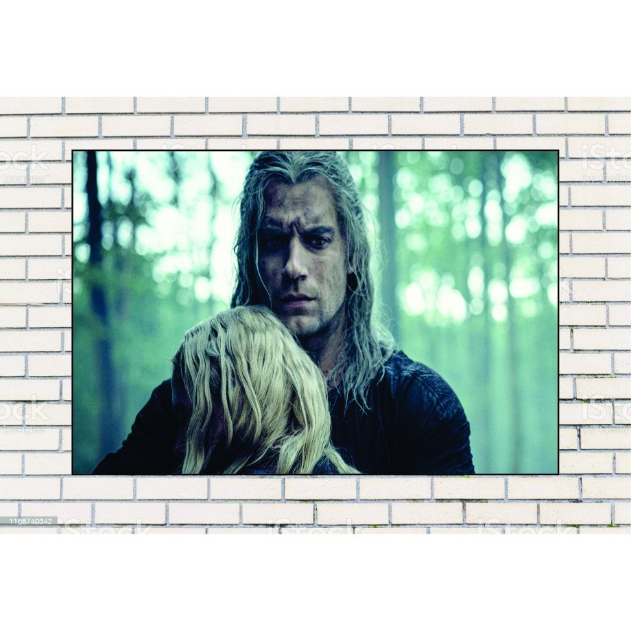 Quadro Decorativo The Witcher Serie 03 1 Peça 60x40