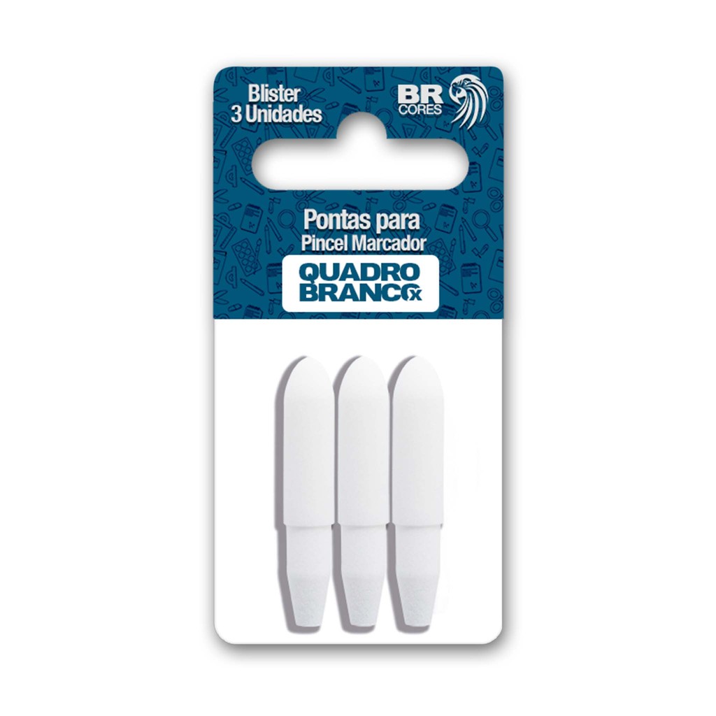 Pontas para Pincel Quadro Branco Board Master 03 Uni BRCores