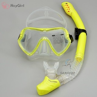 Máscaras Mergulho Profissional Conjunto Saia Silicone Snorkel Adultos Óculos Proteção Anti-Mergulho em Oferta na Shopee
