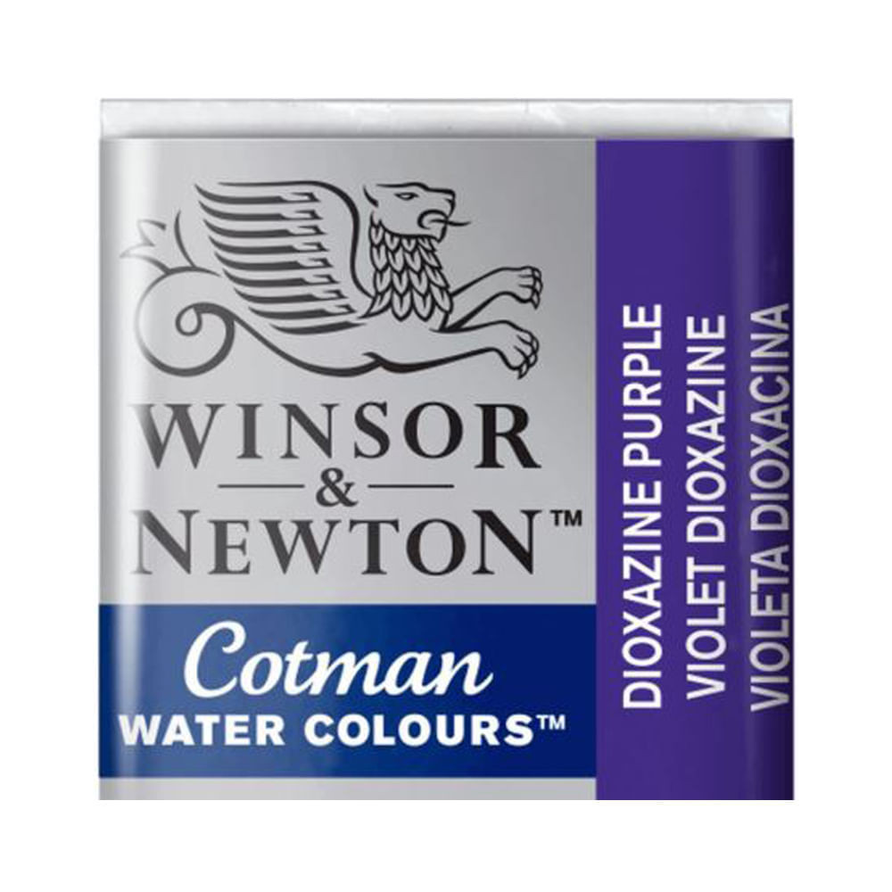Aquarela Pastilha Winsor & Newton Cotman 231 Dioxazine Viol