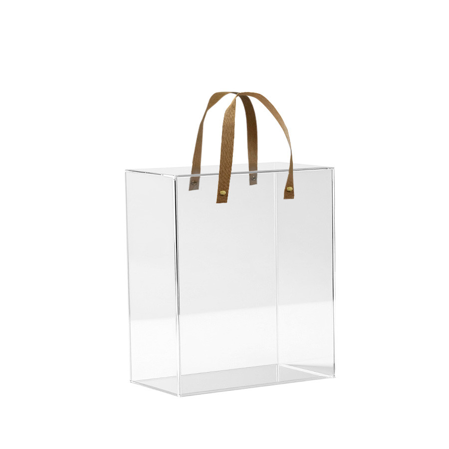 Caixa de PVC com Alça Kraft  - 18x10x20cm - 1 unidade - Rizzo