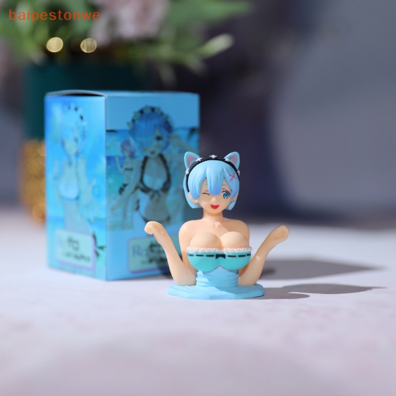 [baipestonwe] 1pcs Anime Doll Interior Car Dashboard Decorações Widget Sexy Peito De Ornamento Para Quarto/Casa/Escritório