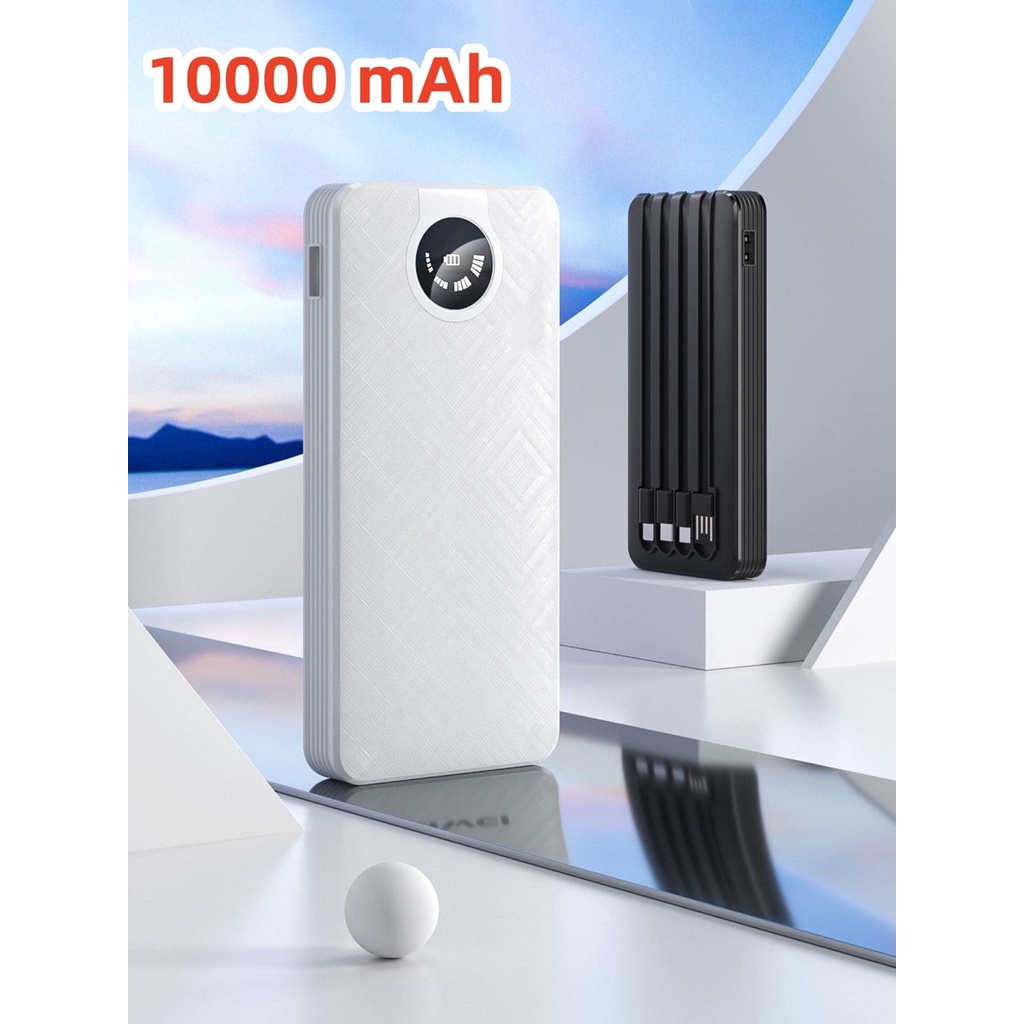 Carregador portatil 10000 mah power bank de energia portateis sao adequados para celular IPNHONE Samsung Xiaomi WUP 931