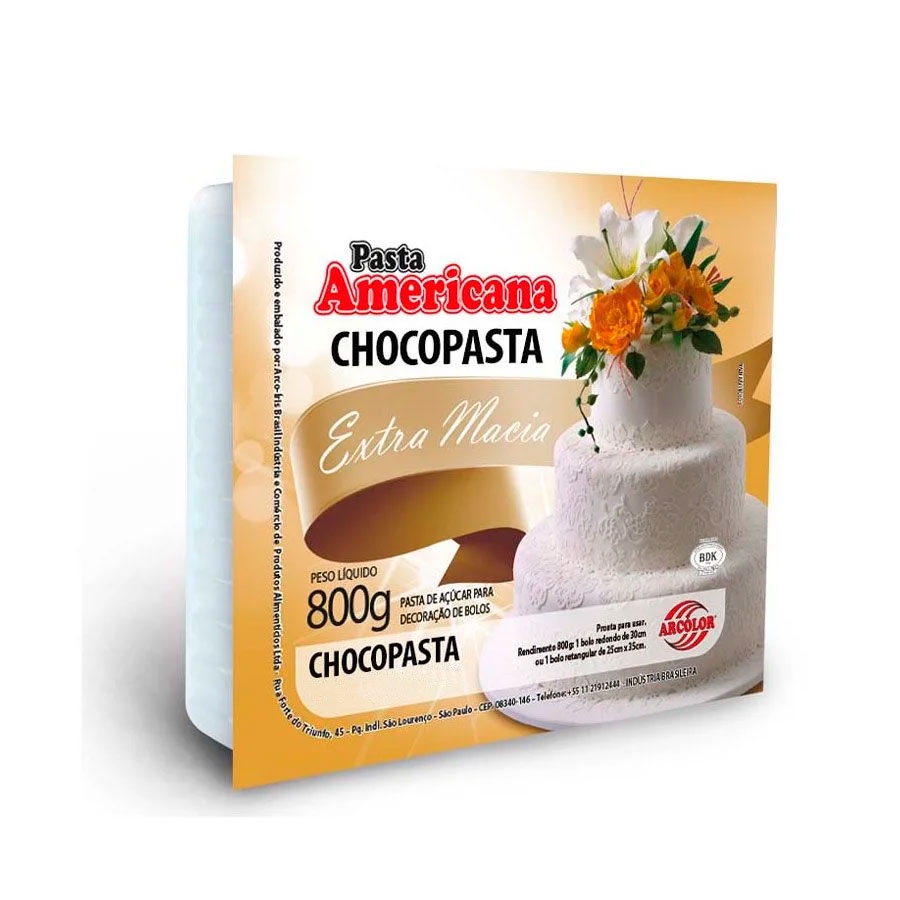 Pasta chocopasta 800g - 1 unidade - Arcolor - Rizzo