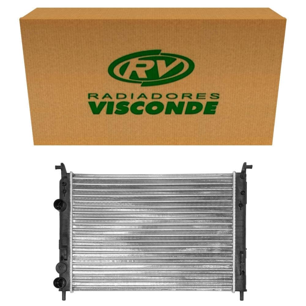 Radiador Fiat Siena 2001 A 2006 Com Ar Visconde