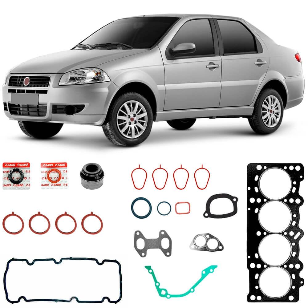 Jogo Junta Motor Siena 1.0 1.3 8v 98 A 2018 Completo Sabó em Oferta na Shopee