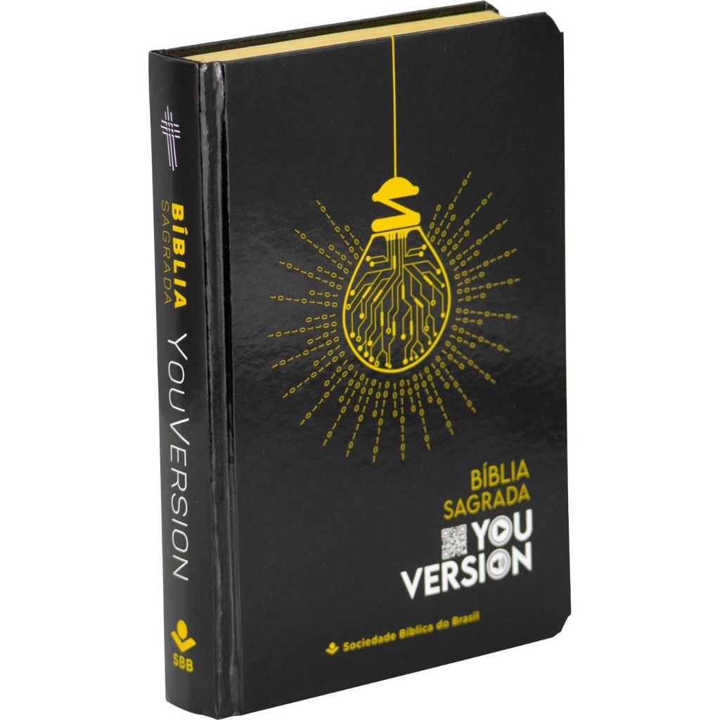 Bíblia Sagrada You Version | NTLH | Letra Normal | Com Adesivos | Capa Dura Preta