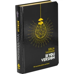 Bíblia Sagrada You Version | NTLH | Letra Normal | Com Adesivos | Capa Dura Preta