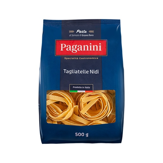 MACARRÃO PAGANINI TAGLIATELLE NIDI 500G em Oferta na Shopee
