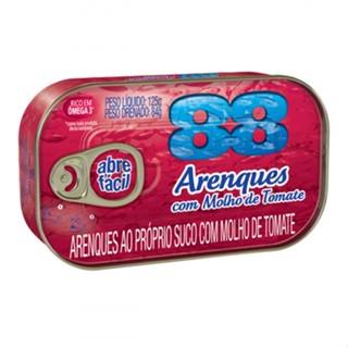 Sardinha com Molho de Tomate 88 125g