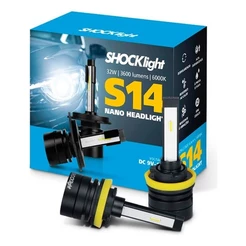 LAMPADA LED HEADLIGHT S14 NANO H16 6000K 12V 32W 3600LM SHOCKLIGHT