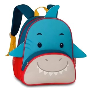 Mochila Infantil Pets Tubarão CP2649D Azul - Clio Style