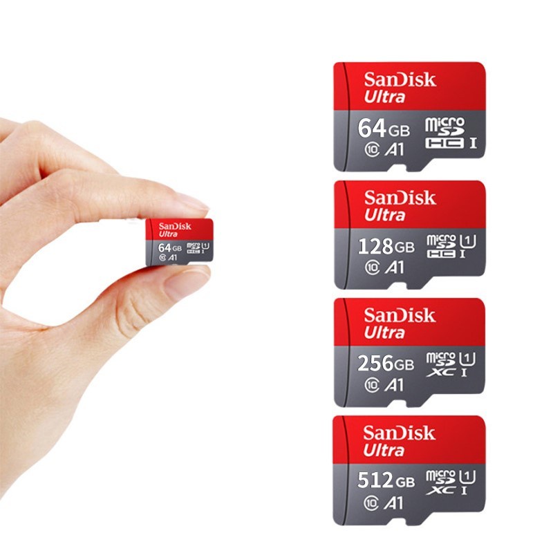 [YST] Cartão De Memória SD Micro Velocidade 100MB/S Ultra A1 Classe 10
