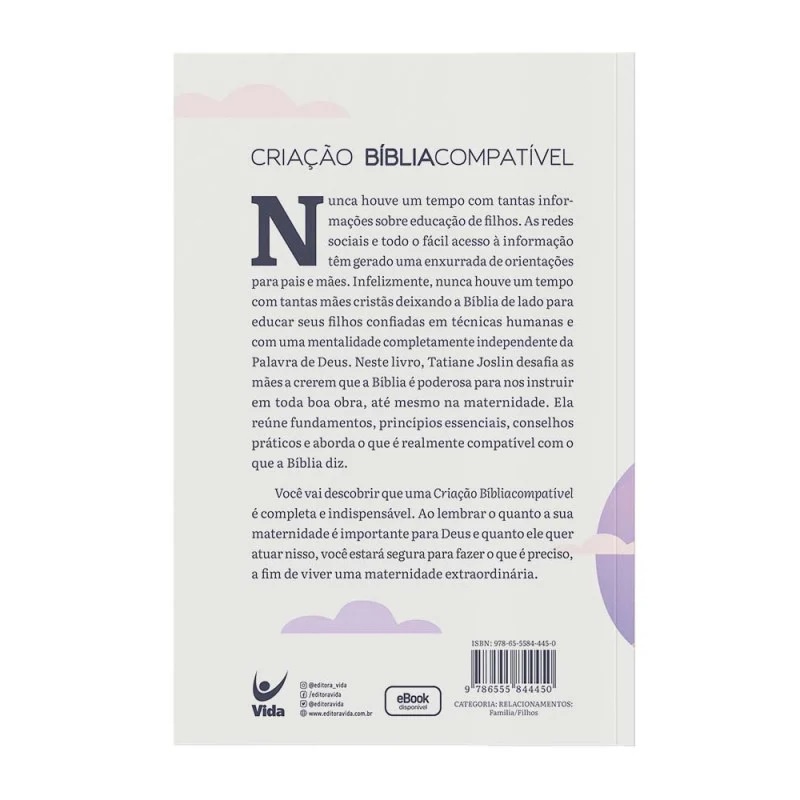 Detalhes do Criação Bíblia compatível | Vivendo uma Maternidade Bíblica | Tatiane Joslin
