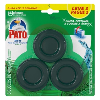 Detergente Sanitário para Caixa Acoplada Pato Pinho 40g Leve 3 Pague 2 em Oferta na Shopee