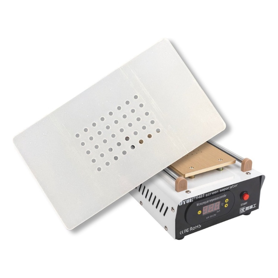 Manta Silicone Máquina Separaradora 7 Lcd Isolamento Térmico Tela