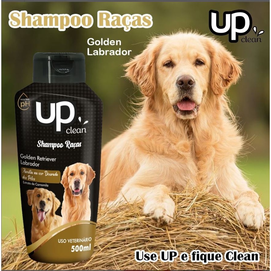 Shampoo para Cachorro Raças Golden - Labrador 500ml UP Clean