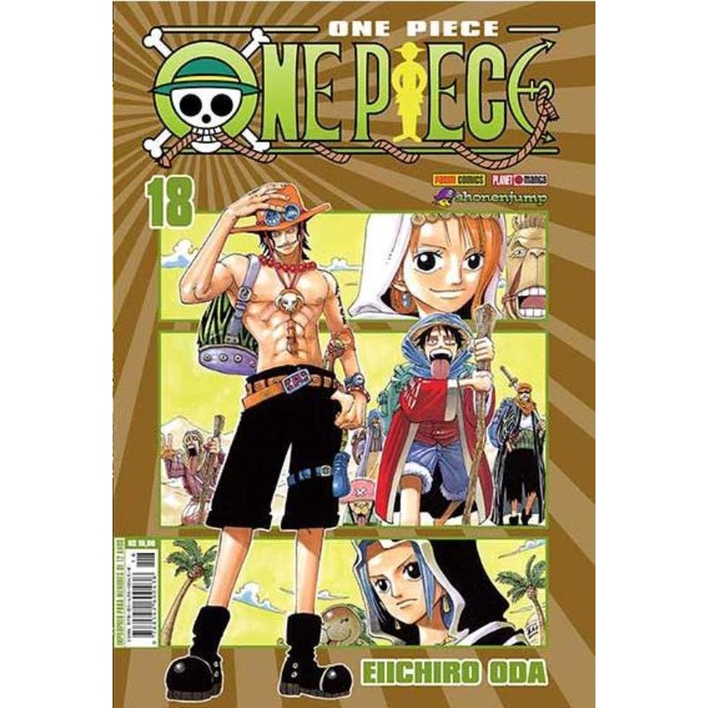 One Piece Vol. 18 - Panini em Oferta na Shopee