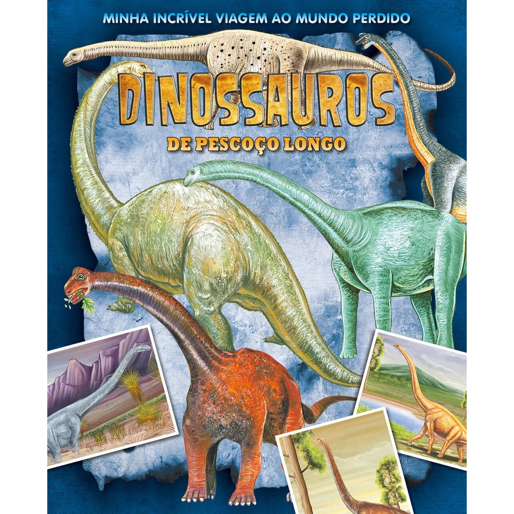 Minha Incrível Viagem ao Mundo Perdido | Dinossauros Pescoço Longo em Oferta na Shopee