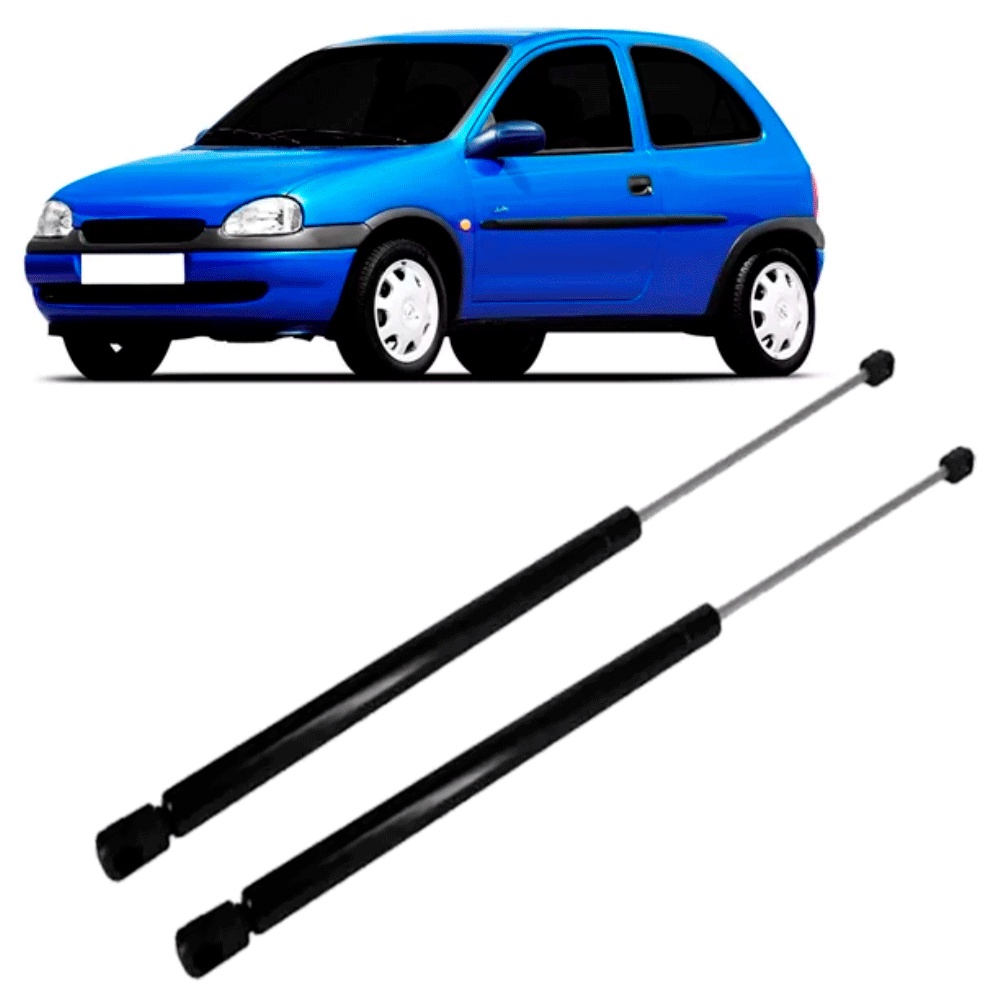 Par Amortecedor Porta Mala Tampa Traseira Corsa Hatch 1994 2001