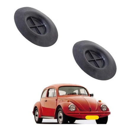 Par Tampa Redonda Caixa Estepe Frente Fusca em Oferta na Shopee