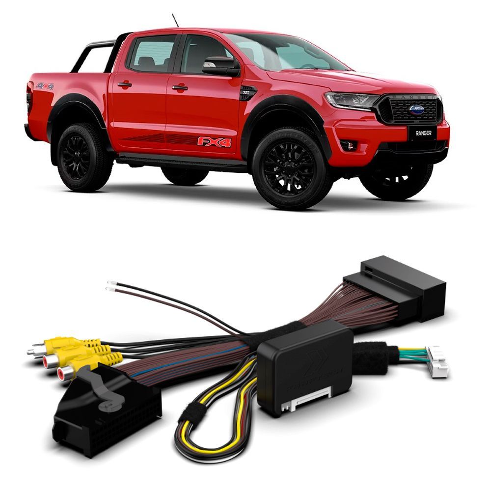 Interface Para Câmera Frontal Dianteira Ranger FX4 2023 com Câmera em Oferta na Shopee