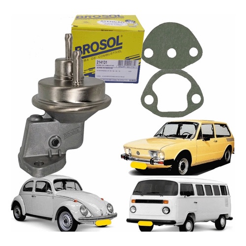 Bomba Gasolina Combustível Fusca Brasília Kombi Brosol
