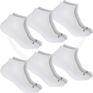 Kit 6 pares de Meias Cano Curto Algodão Confortável Hoari