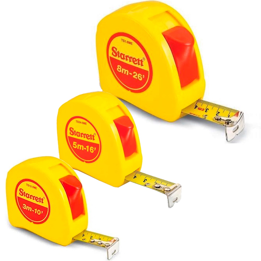 Trena Bolso Profissional Super Resistente Para Pedreiro Engenheiro Mestre De Obra Medição - Starrett - Home & Living
