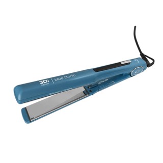 Prancha de cabelo starlight w&l blue titanium 3d gama italy