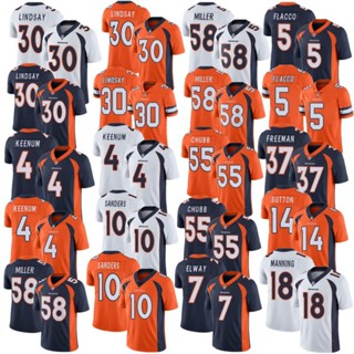 2024 NFL Broncos 58 Miller 30 Lindsay 18 Manning Jersey De Futebol