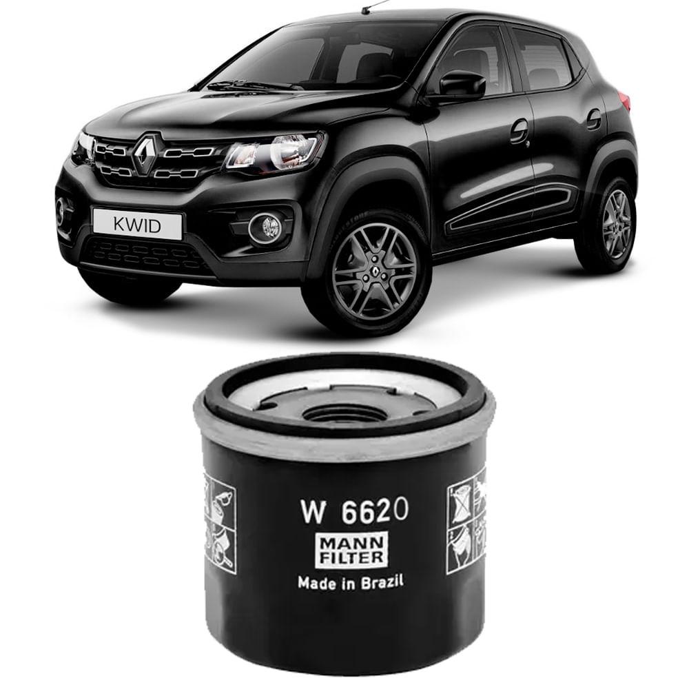 Filtro Óleo Renault Kwid 1.0 12V 2017 a 2019 MANN-FILTER - Spare Parts and Accessories for Vehicles