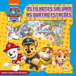 Livro Patrulha Canina - Os filhotes salvam as quatro estações