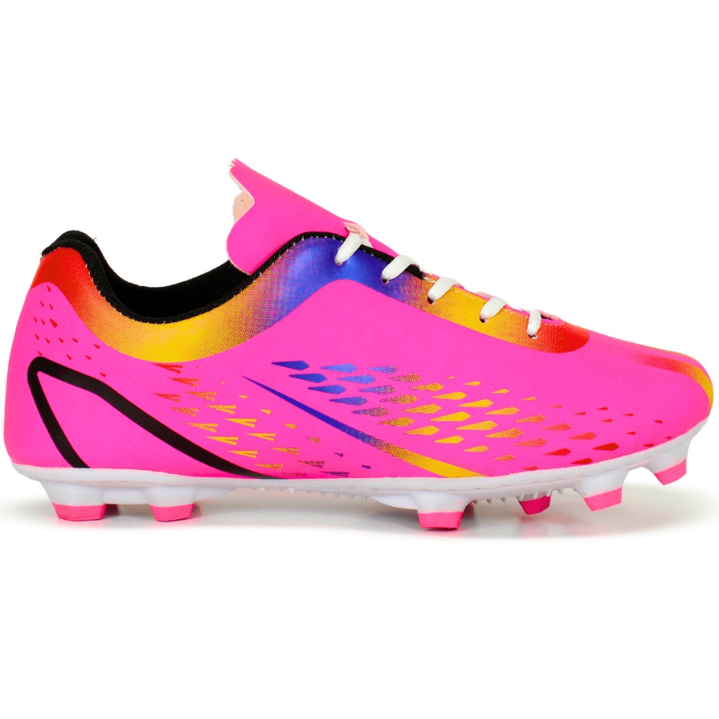 Chuteira Campo Colors Blaqueada Confortável Resistente Leve Original Moda Esportiva Unissex