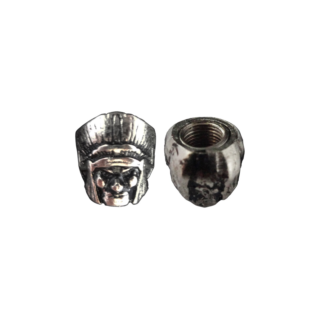 Tampa de Válvula De Ar Bico Do Pneu Personalizado Modelo Índio Acessório Decorativo De Metal