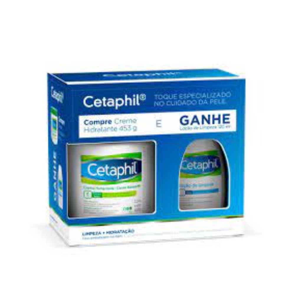 Cetaphil Cr 453G+Loc Limp 120Ml - em Oferta na Shopee