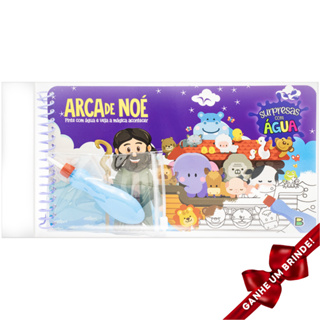 Livro Surpresas com Água: Arca de Noé SBN Crianças Filhos Infantil Desenho História em Oferta na Shopee