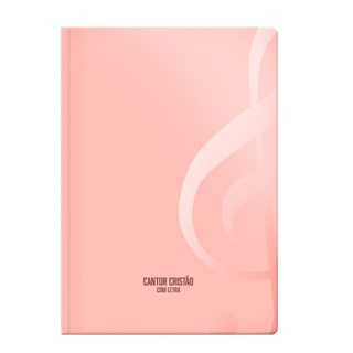 Cantor Cristão com Letra | Edição Compacta | Capa Rosa | Editora Geográfica em Oferta na Shopee