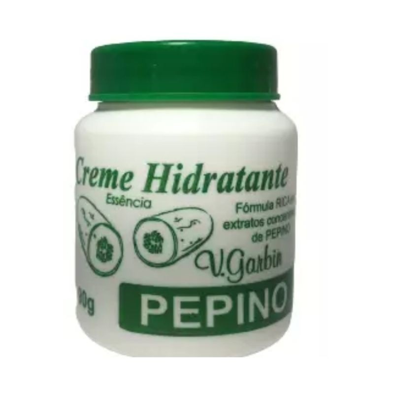 Creme Hidratante V.Garbin Extrato Concentrado de Pepino 90g