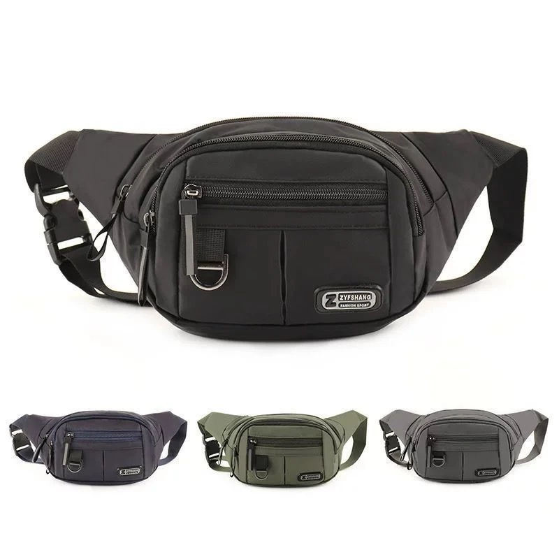 Pochete Masculina Impermeável com Alça Ajustável Estilosa Resistente e Versátil para Uso Diário,Mochila versátil popular — imagem 1